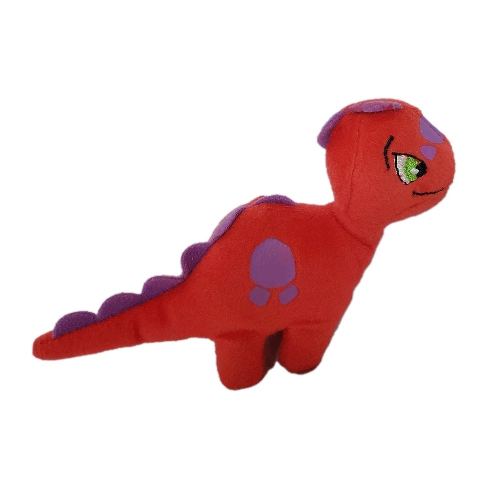 2004 Neopets McDonald's Mini Plush Red Chomby - Detached Tag
